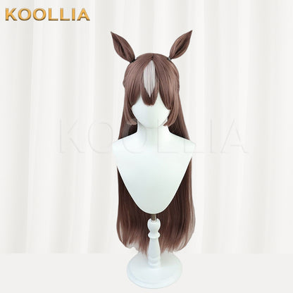 Umamusume: Pretty Derby Satono Diamond Long Brown Hair Basic Wig