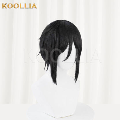 Black Butler Sebastian Michaelis Short Black Hair Basic Wig