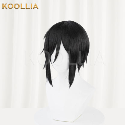 Black Butler Sebastian Michaelis Short Black Hair Basic Wig
