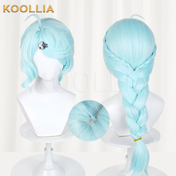 Zenless Zone Zero Seed Long Blue Hair Basic Wig - KOOLLIA