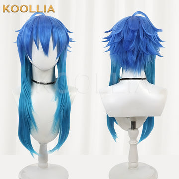 DRAMAtical Murder Aoba Seragaki Long Blue Hair Basic Wig - KOOLLIA