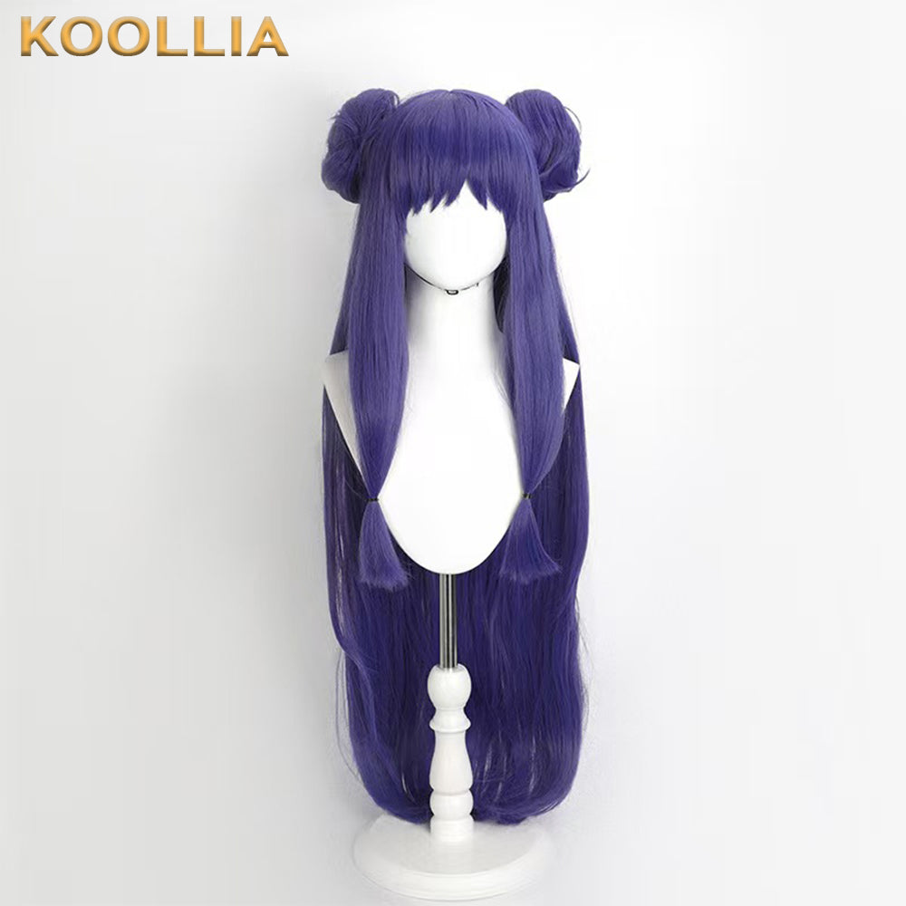 Ranma Nibun-no-Ichi Shampoo Long Purple Hair Basic Wig