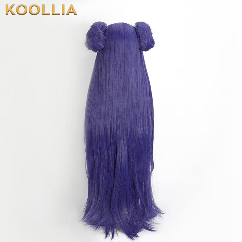 Ranma Nibun-no-Ichi Shampoo Long Purple Hair Basic Wig