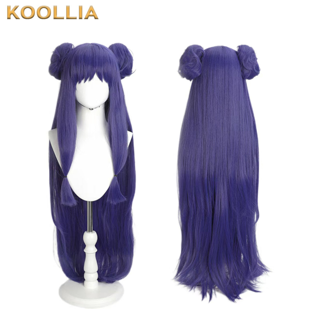 Ranma Nibun-no-Ichi Shampoo Long Purple Hair Basic Wig
