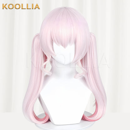 Blue Archive Shimoe Koharu Long Pink Hair Basic Wig