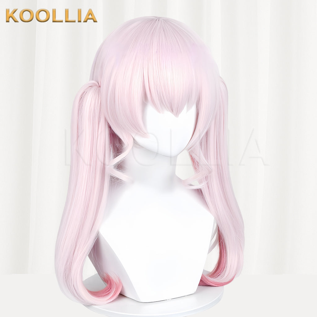 Blue Archive Shimoe Koharu Long Pink Hair Basic Wig