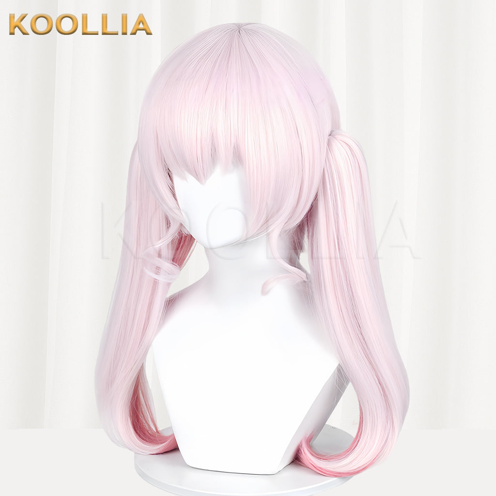 Blue Archive Shimoe Koharu Long Pink Hair Basic Wig