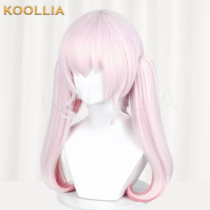 Blue Archive Shimoe Koharu Long Pink Hair Basic Wig