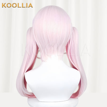 Blue Archive Shimoe Koharu Long Pink Hair Basic Wig