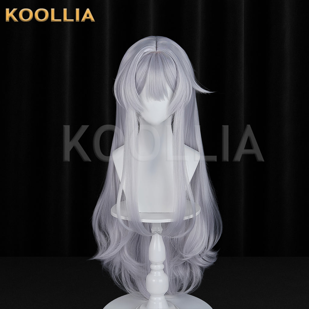Azur Lane Shinano Long Silver Hair Basic Wig