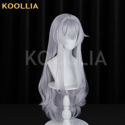 Azur Lane Shinano Long Silver Hair Basic Wig