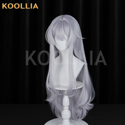 Azur Lane Shinano Long Silver Hair Basic Wig