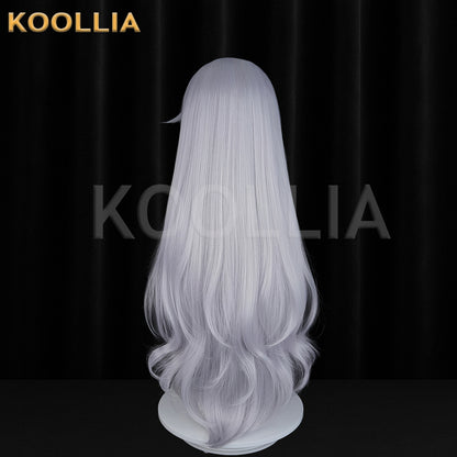Azur Lane Shinano Long Silver Hair Basic Wig