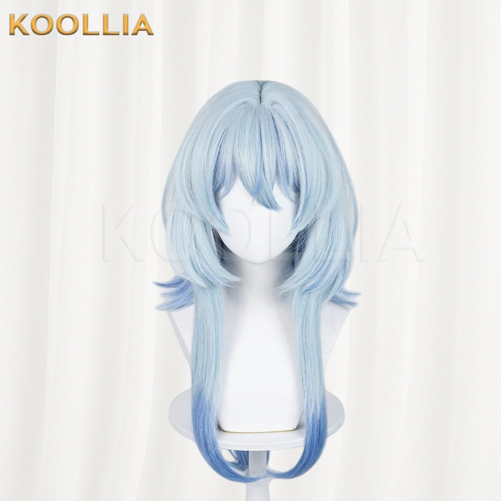 Wuthering Waves The Shorekeeper Long Blue Hair Basic Wig