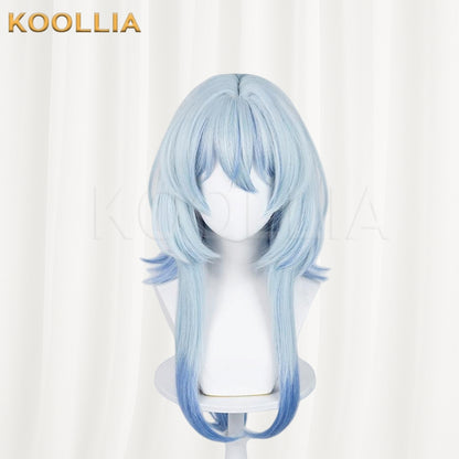 Wuthering Waves The Shorekeeper Long Blue Hair Basic Wig