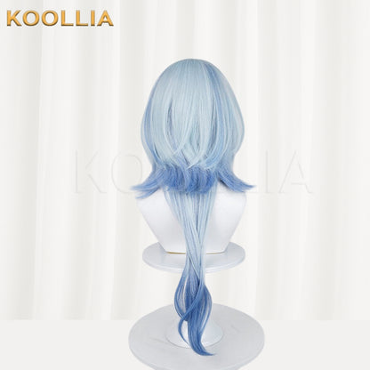 Wuthering Waves The Shorekeeper Long Blue Hair Basic Wig