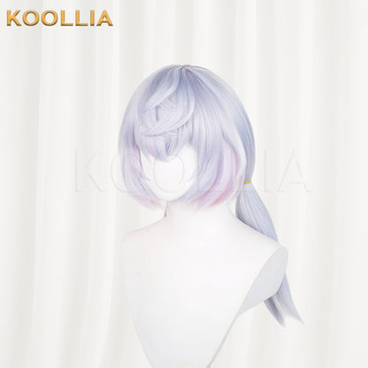 Genshin Impact Sigewinne Long Light Blue Hair Basic Wig