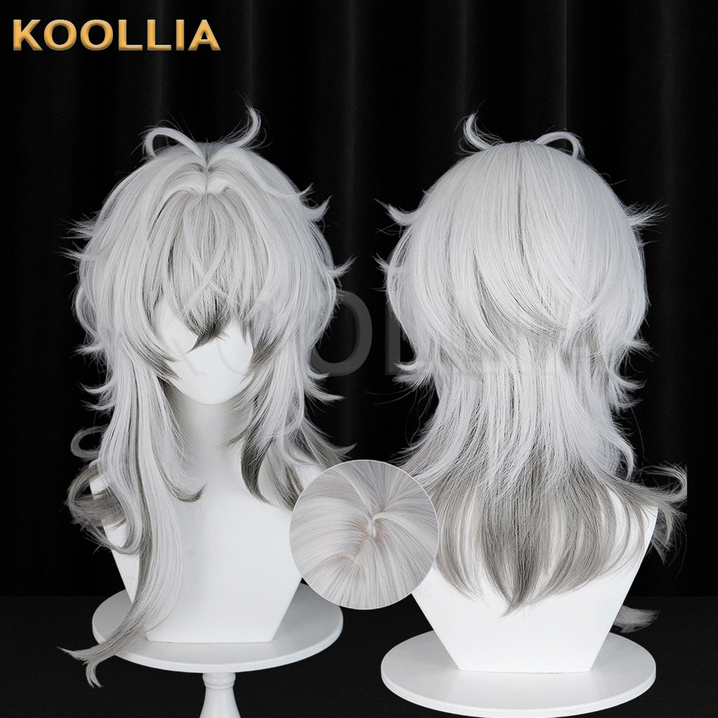 Arknights Silverash The Reignfrost Long Mix Hair Basic Wig