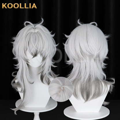 Arknights Silverash The Reignfrost Long Mix Hair Basic Wig