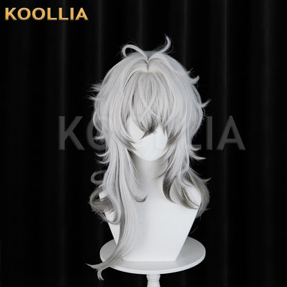 Arknights Silverash The Reignfrost Long Mix Hair Basic Wig