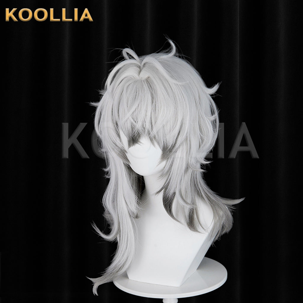 Arknights Silverash The Reignfrost Long Mix Hair Basic Wig