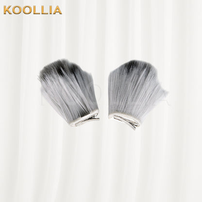 Arknights Silverash The Reignfrost Long Mix Hair Basic Wig