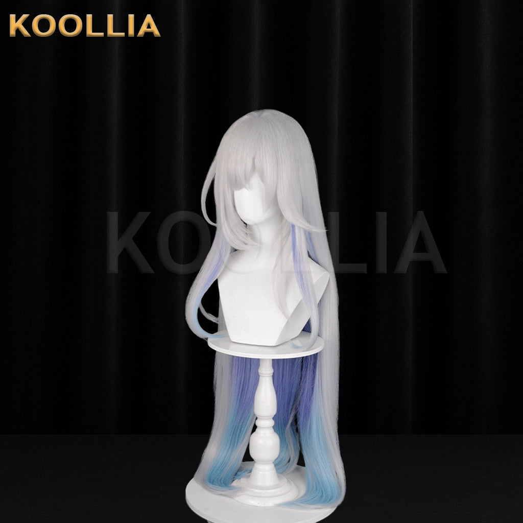 Genshin Impact Skirk Long Mix Hair Basic Wig