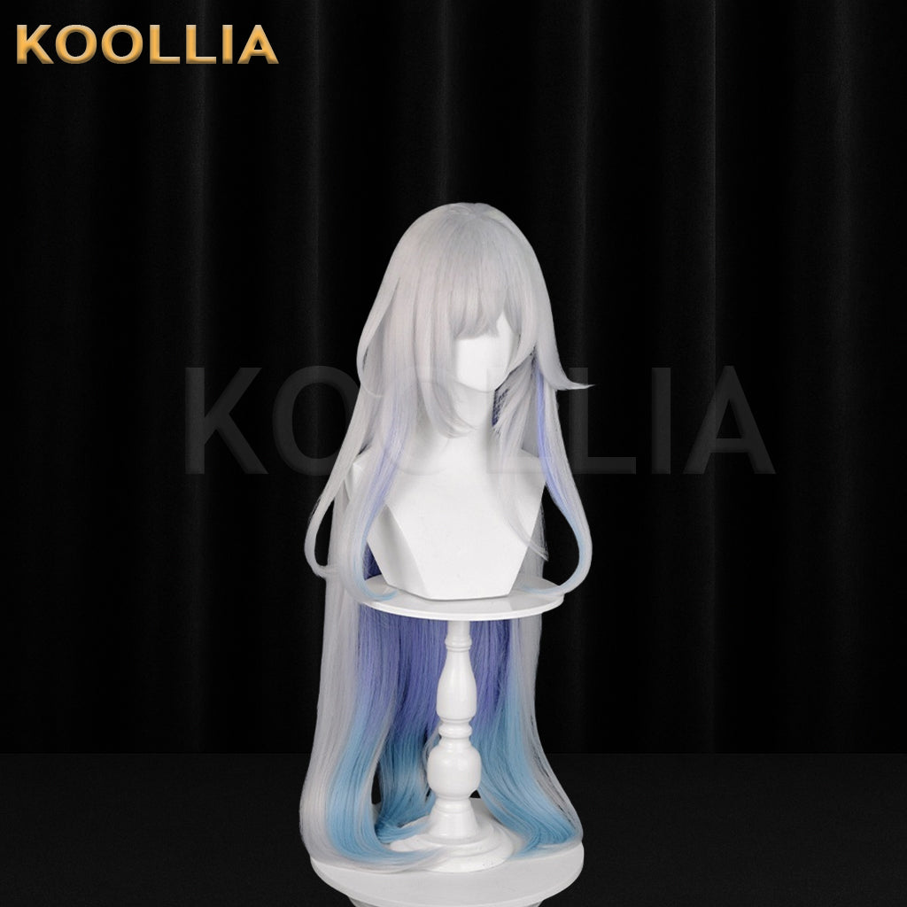 Genshin Impact Skirk Long Mix Hair Basic Wig