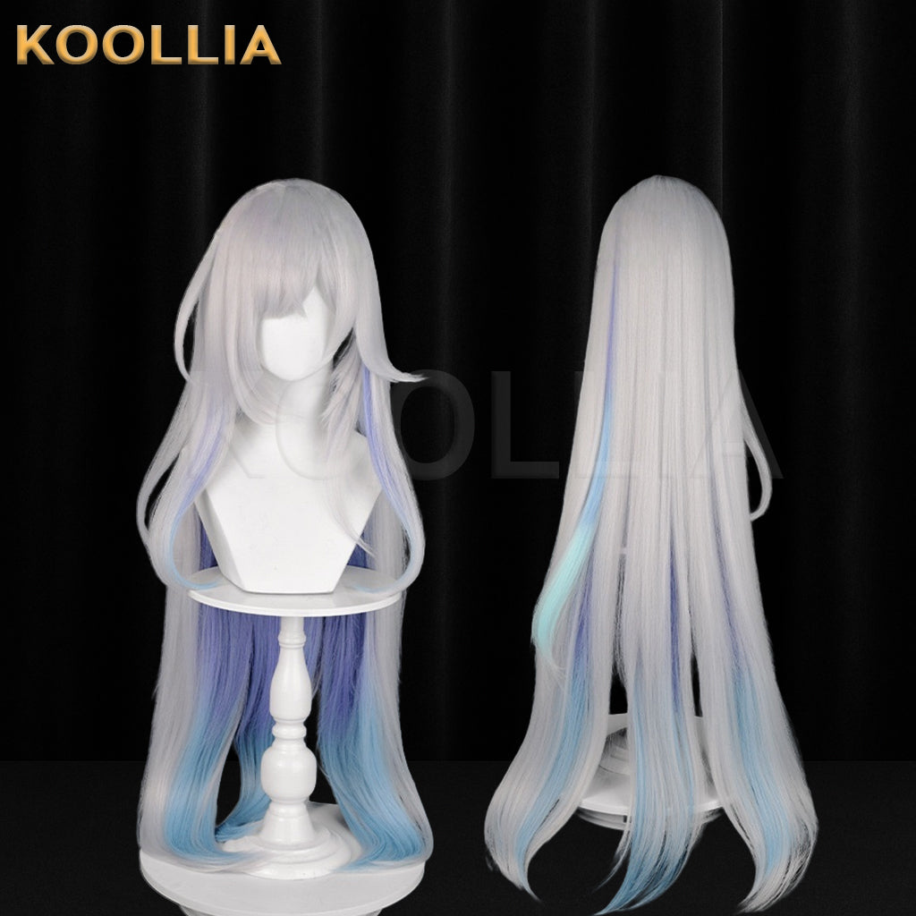 Genshin Impact Skirk Long Mix Hair Basic Wig