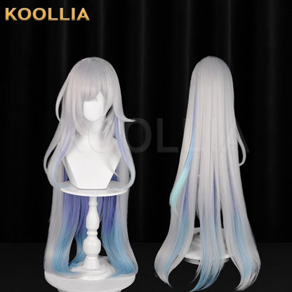 Genshin Impact Skirk Long Mix Hair Basic Wig