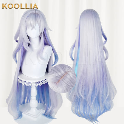 Genshin Impact Skirk Long Mix Hair Basic Wig