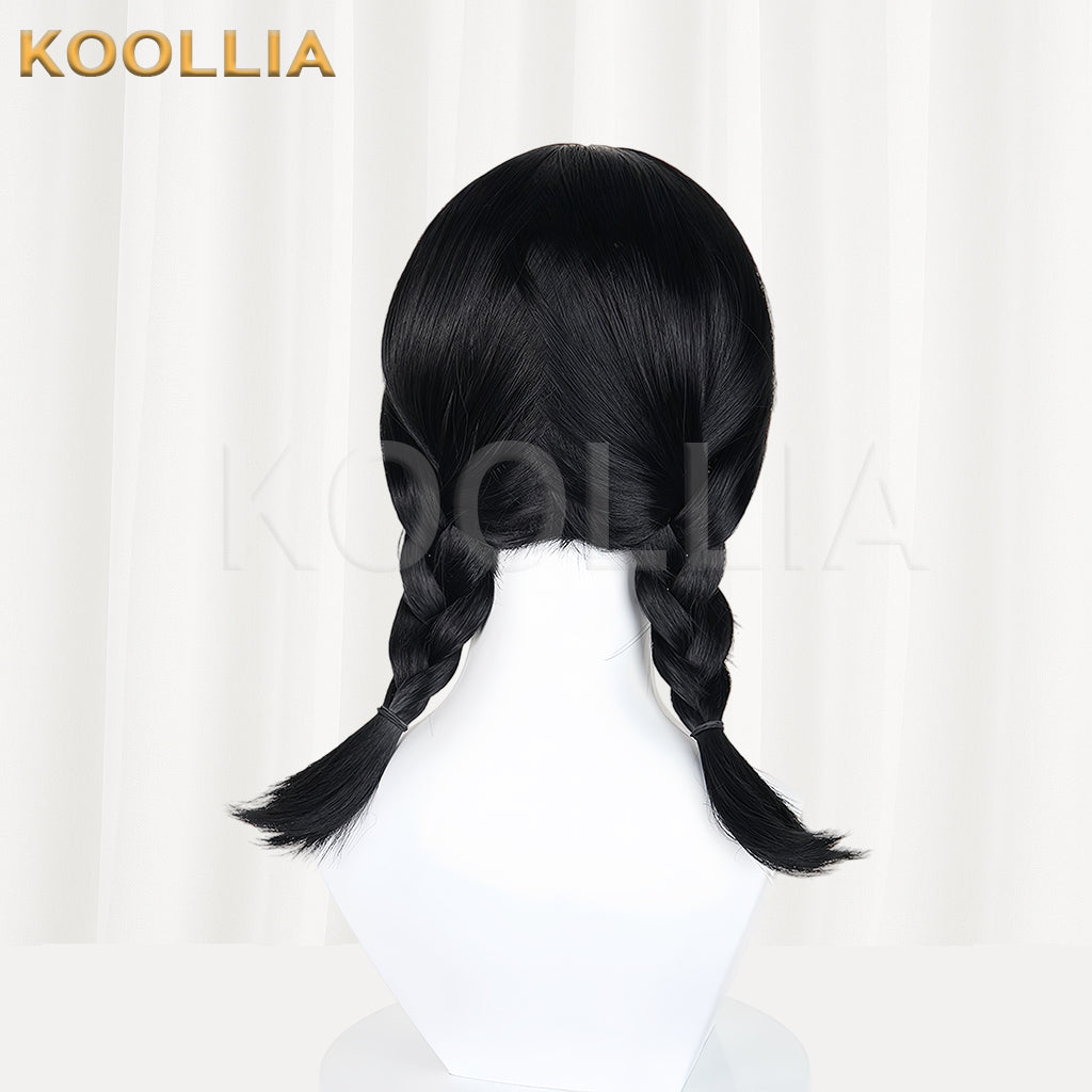 Alien Stage Bunny Café Sua Cosplay Wig – Long Black Hair | KOOLLIA