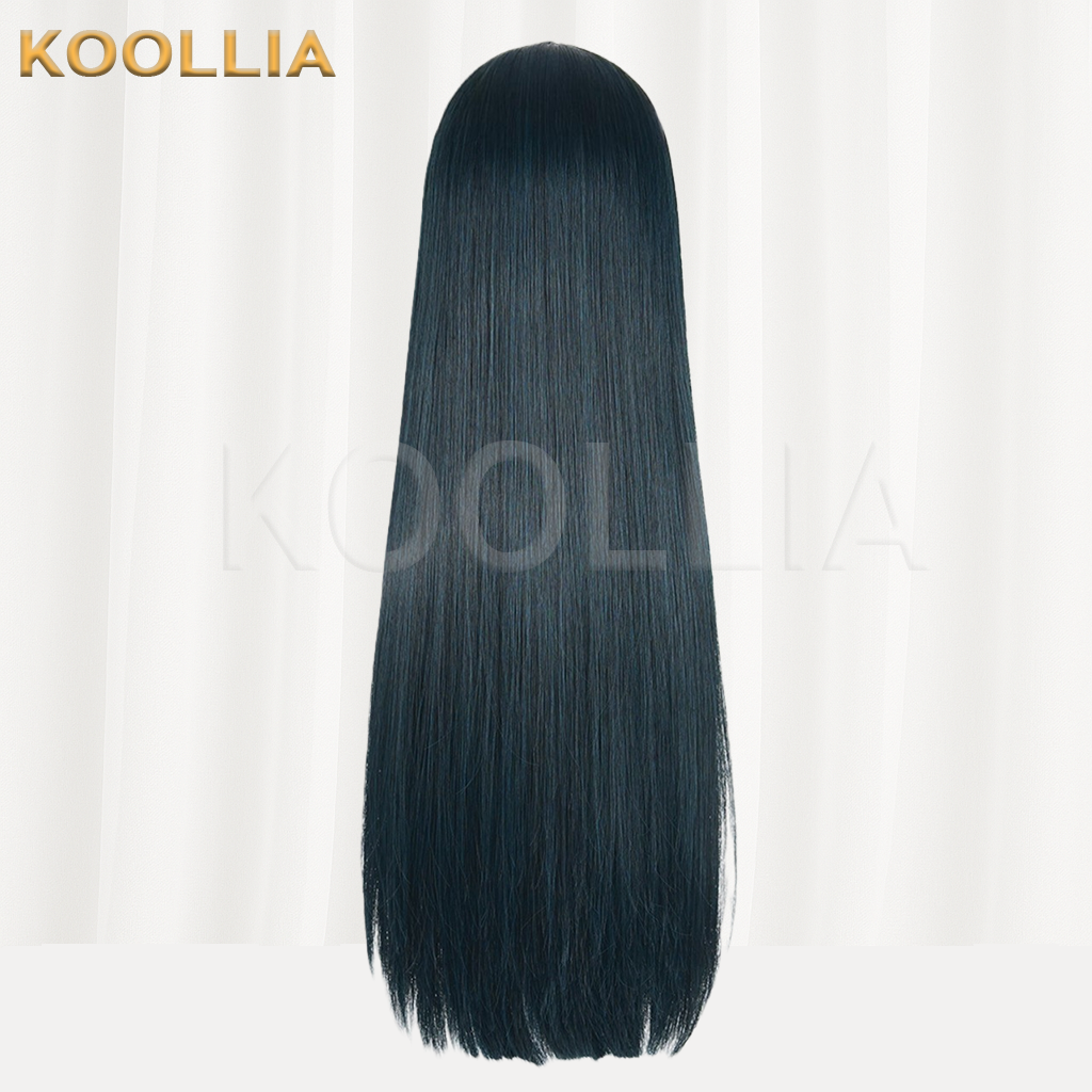 Alien Stage Sua Solid Dark Blue-Grey Detachable Side Hair Pieces Basic Wig