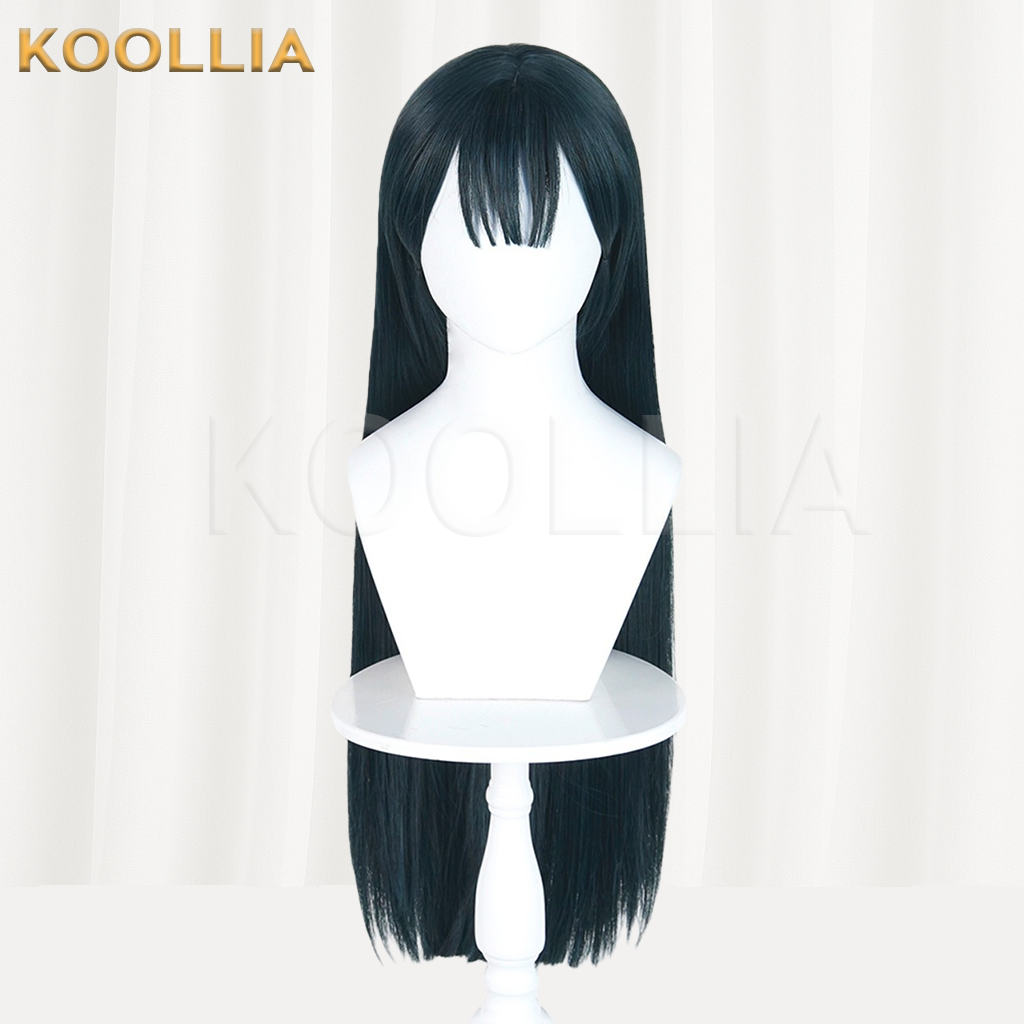 Alien Stage Sua Solid Dark Blue-Grey Detachable Side Hair Pieces Basic Wig