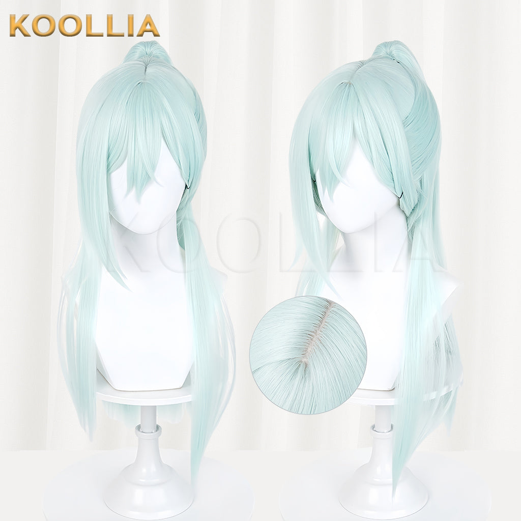 The Fragrant Flower Blooms With Dignity Subaru Hoshina Long Blue Hair Basic Wig