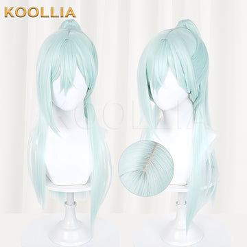 The Fragrant Flower Blooms With Dignity Subaru Hoshina Long Blue Hair Basic Wig - KOOLLIA