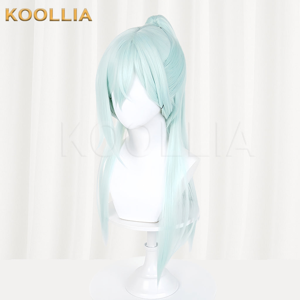 The Fragrant Flower Blooms With Dignity Subaru Hoshina Long Blue Hair Basic Wig
