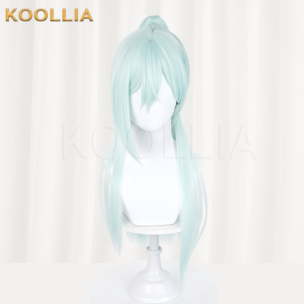 The Fragrant Flower Blooms With Dignity Subaru Hoshina Long Blue Hair Basic Wig