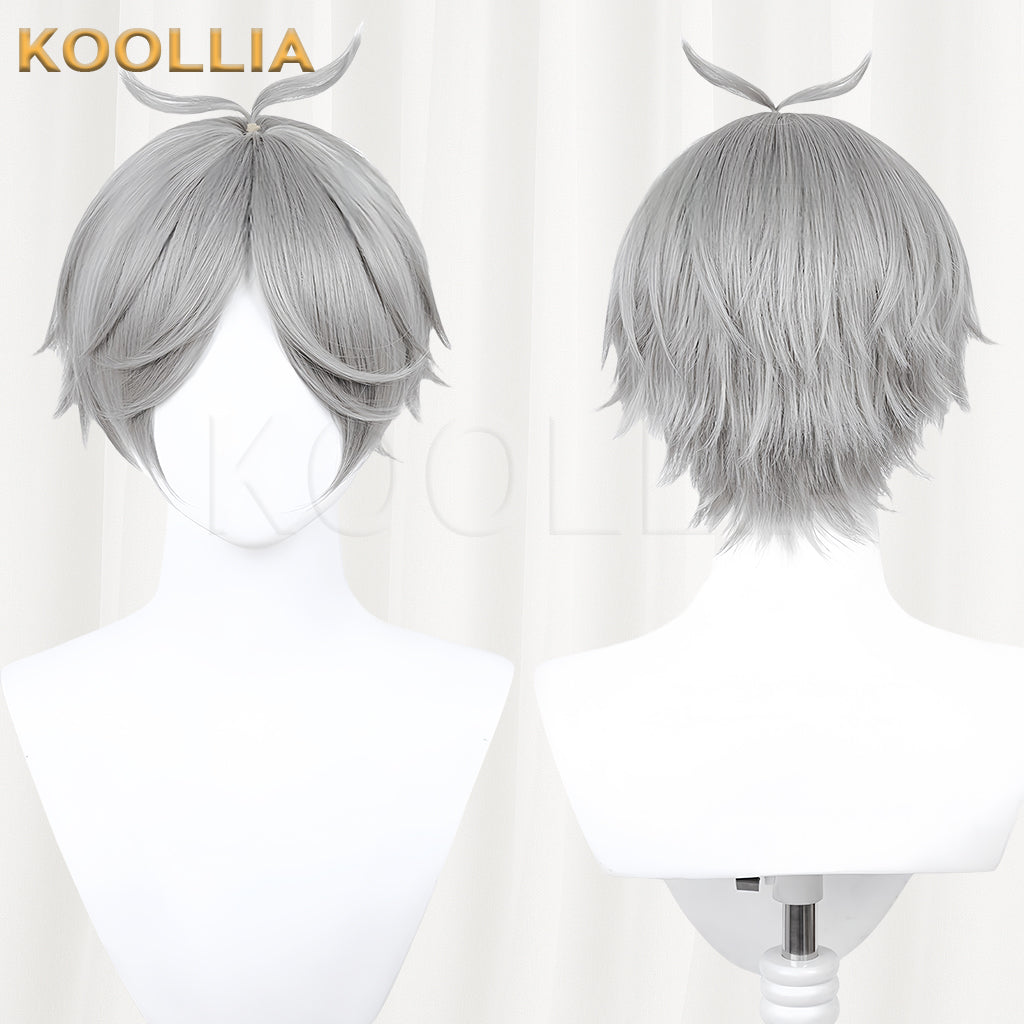 Haikyuu Sugawara Koushi Short Silver Hair Basic Wig