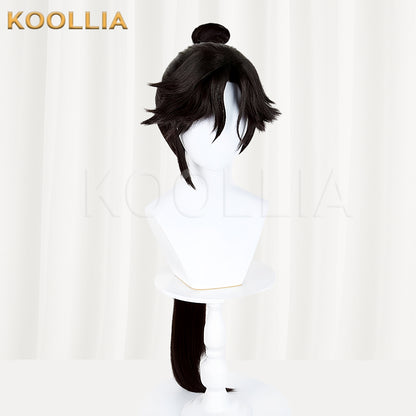 Honor of Kings Sun Quan Short Black Hair Basic Wig