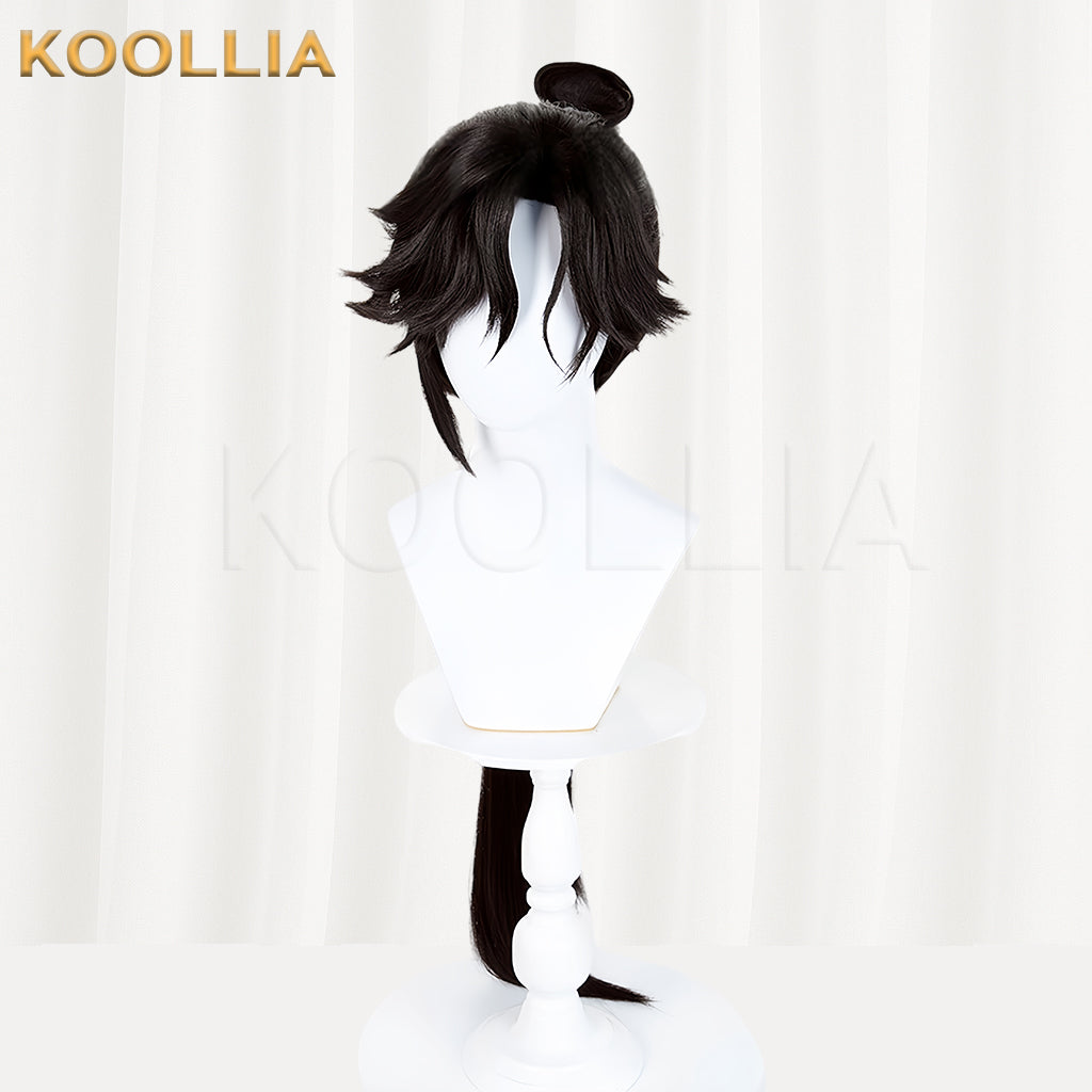Honor of Kings Sun Quan Short Black Hair Basic Wig