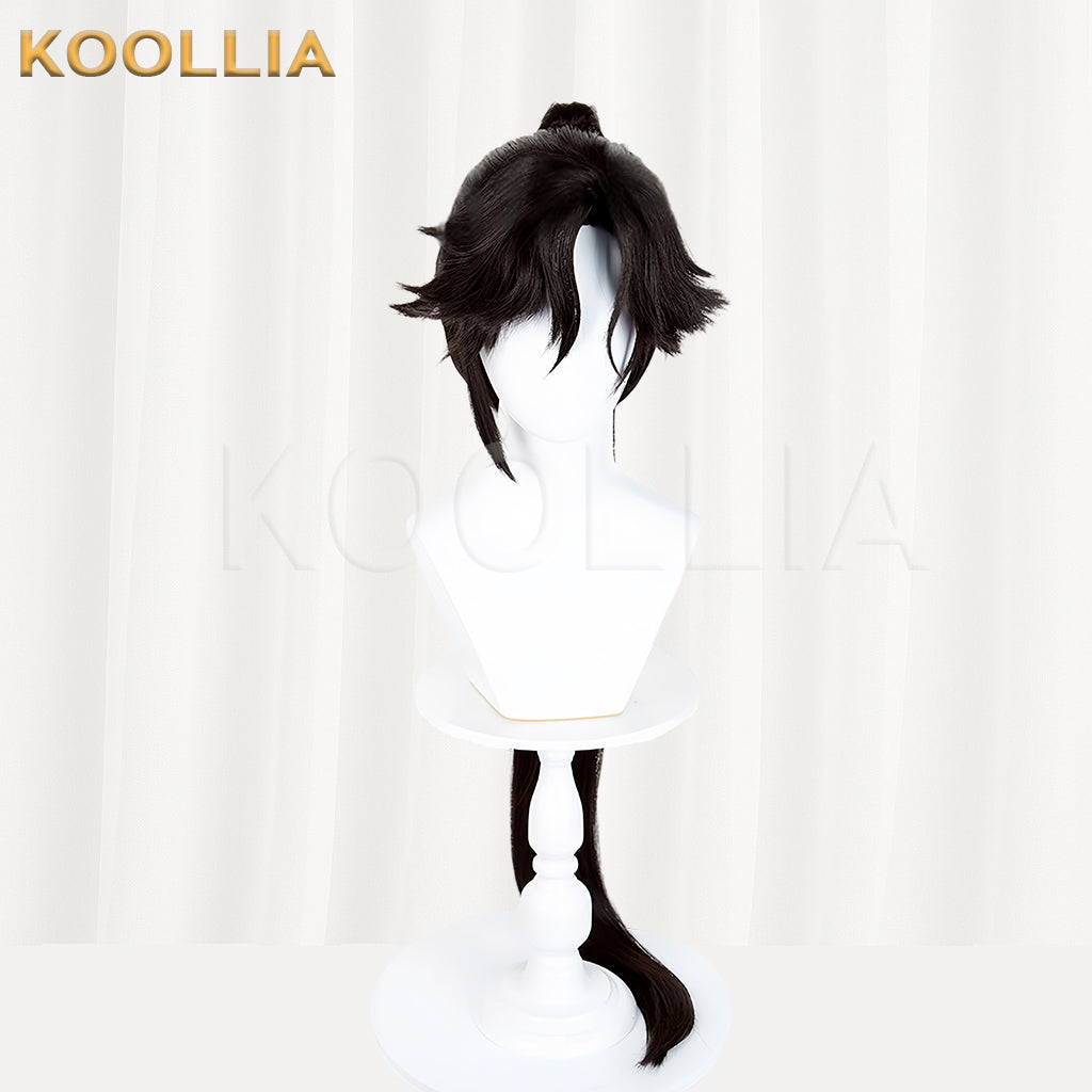 Honor of Kings Sun Quan Short Black Hair Basic Wig