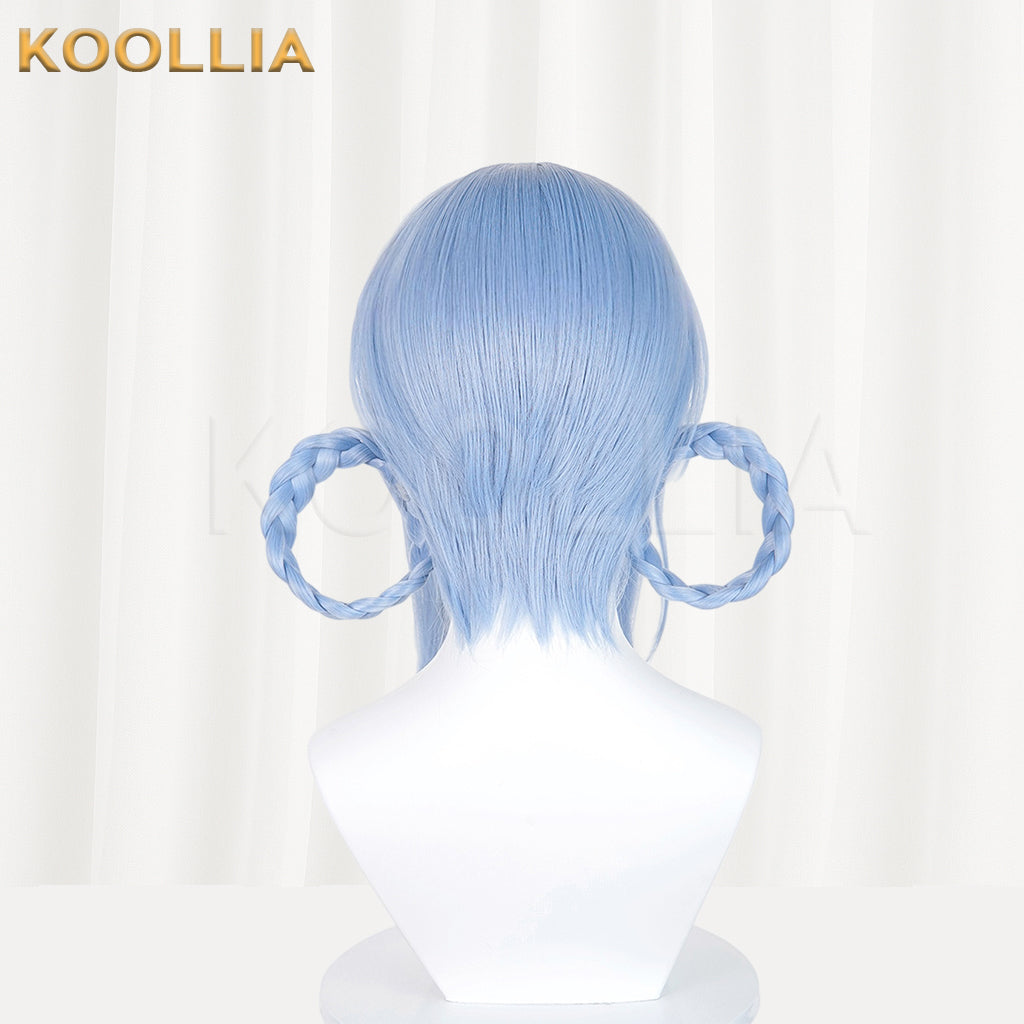 Magical Girl’s Witch Trial Tachibana Sherii Short Blue Hair Basic Wig