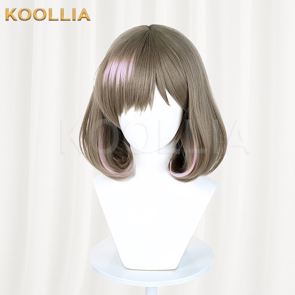 Love Live!Tang Keke Short Blonde Hair Basic Wig