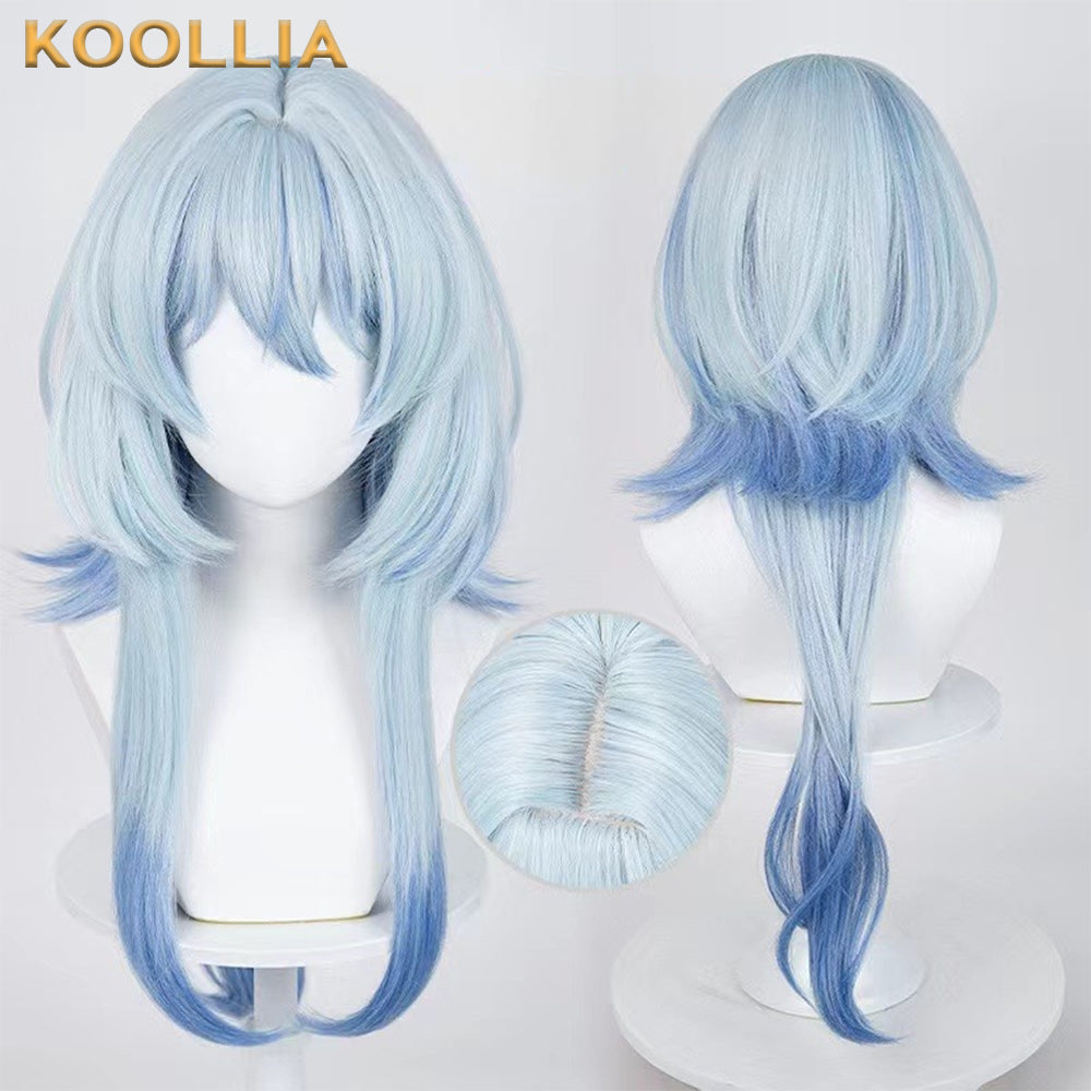 Wuthering Waves The Shorekeeper Long Blue Hair Basic Wig