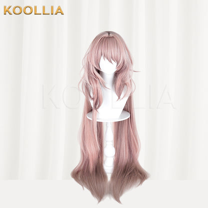 Arknights Theresa Long Pink Hair Basic Wig