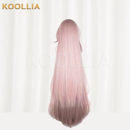 Arknights Theresa Long Pink Hair Basic Wig
