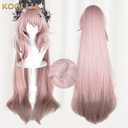 Arknights Theresa Long Pink Hair Basic Wig