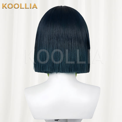 Genshin Impact Tighnari Short Blue Black Hair Basic Wig