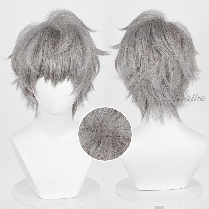 Alien Stage Till Short Grey Hair Basic Wig